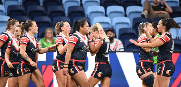 Roosters overcome slow start to overrun Raiders