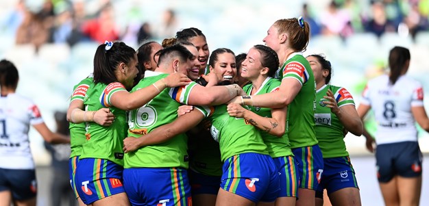 History made as Raiders stun Roosters in NRLW upset