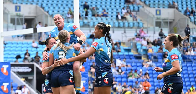 Chapman hattrick puts Titans on verge of finals