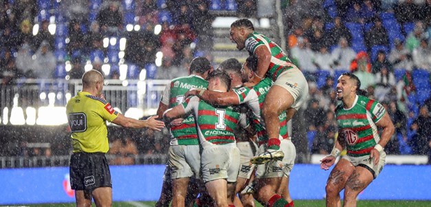 Rabbitohs muscle up to secure big win in the wet