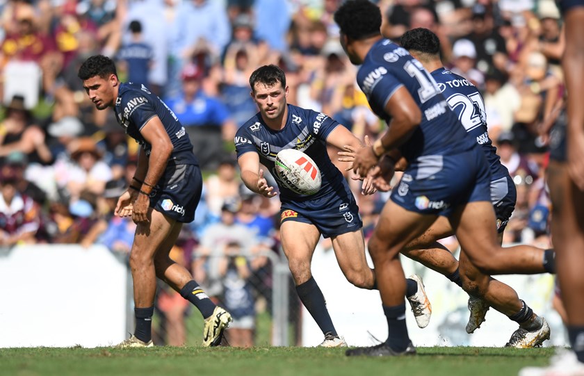 Mackay Cutters captain Sean Mullany scored a try for the North Queensland Cowboys in their Pre-Season Challenge match against Brisbane.