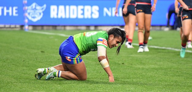 NRLW Casualty Ward: Raiders lose Taufa; Cherrington suffers knee injury