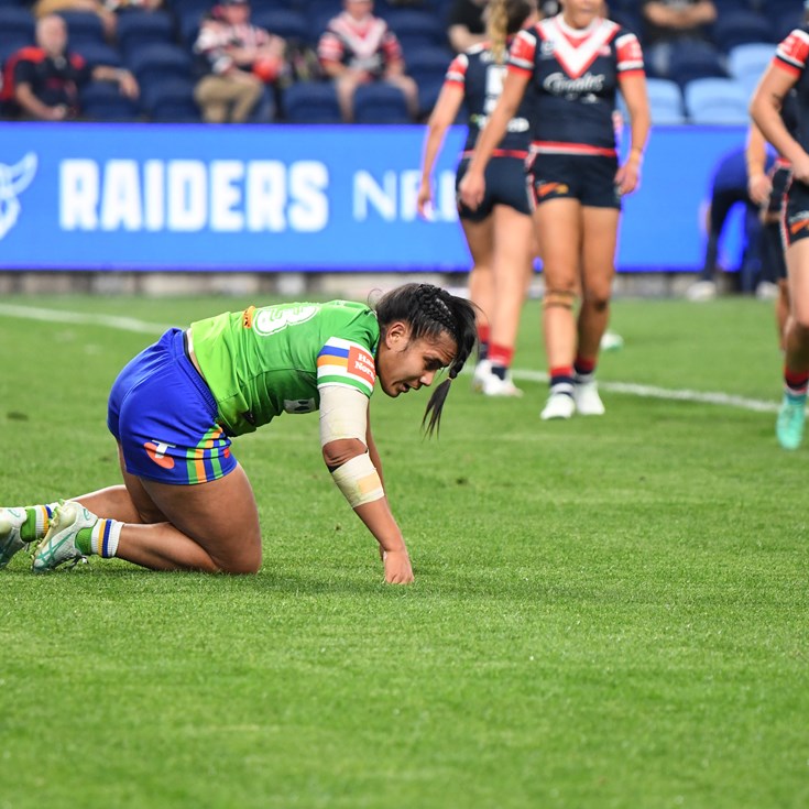 NRLW Casualty Ward: Raiders lose Taufa; Cherrington suffers knee injury