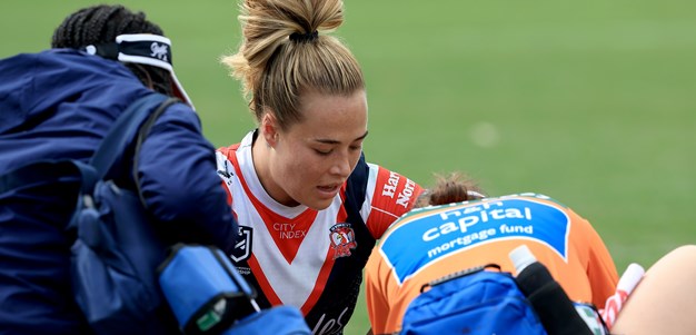 NRLW Casualty Ward: Kelly scare for Roosters; Worry for Waaka