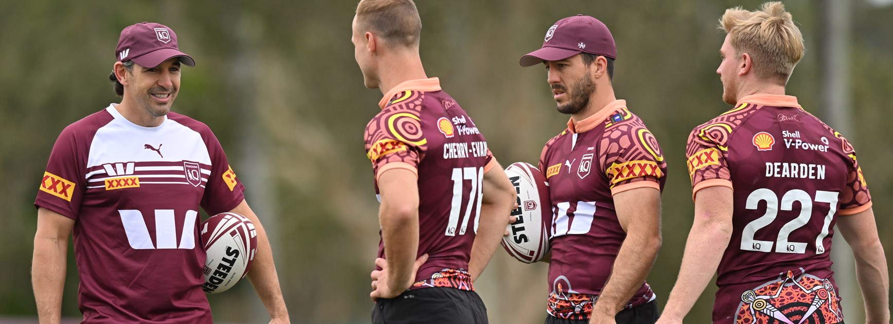 Pick and stick: Thaiday urges Maroons to shun recent trend of changes