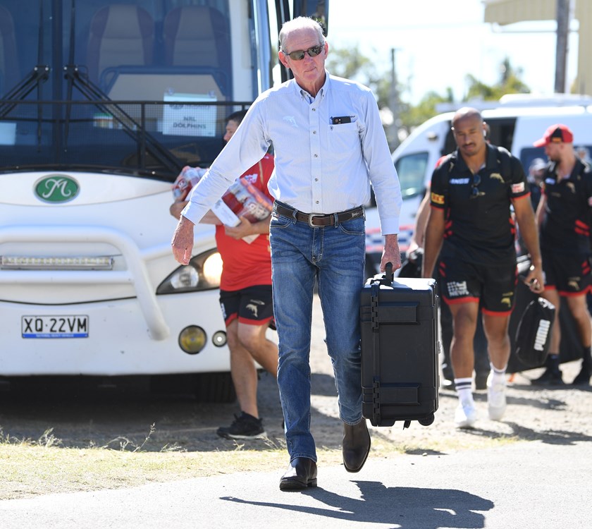 Inaugural NRL Dolphins coach Wayne Bennett.