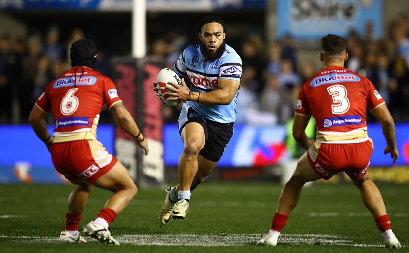 Sifa Talakai is set to play his 100th NRL game on Friday night.