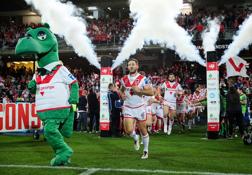 Ben Hunt is eager to lead the Dragons back to the NRL finals.