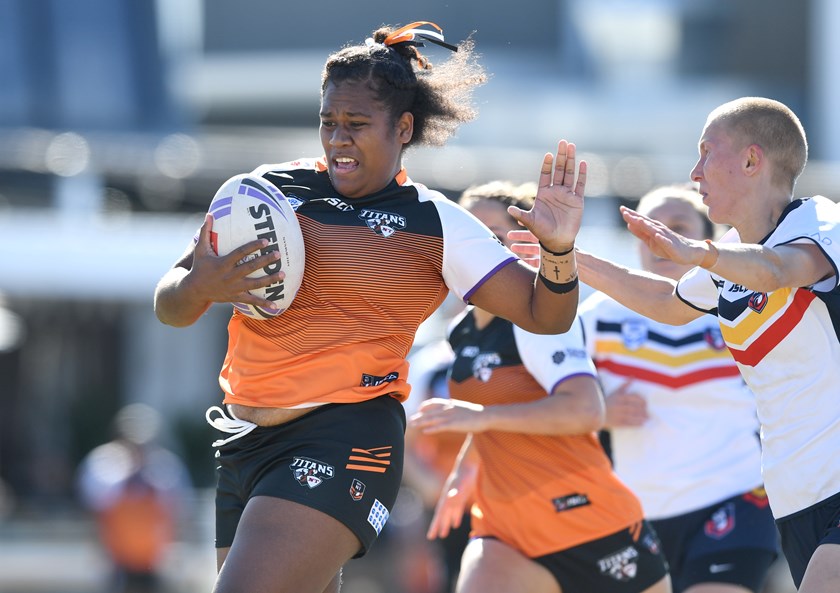 Northern Territory put in a powerful performance against South Australia on day two of the Harvey Norman Women's National Championships. 