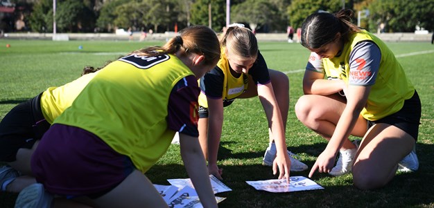 Aspiring referees put to the test to celebrate Women in League Round