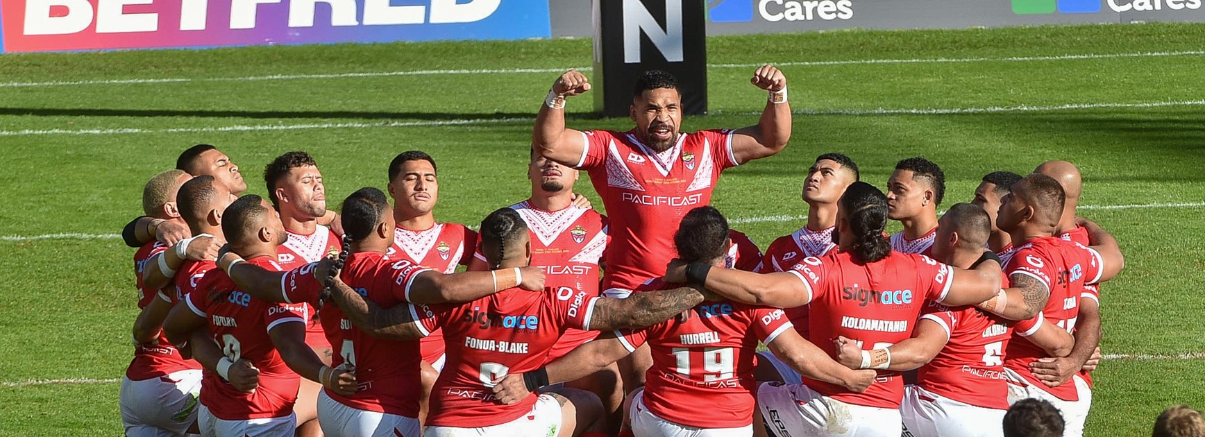 'Write our own story': Tonga ready to challenge top tier rivals