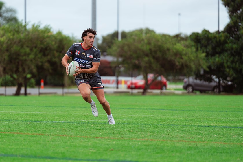 Herbie Farnworth training with the Dolphins.