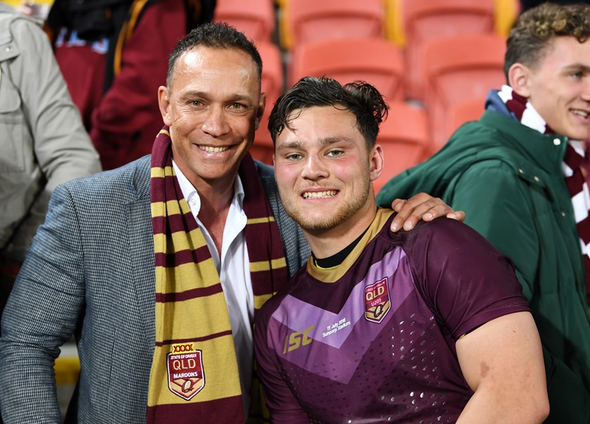 Lachlan Lam has followed in the footsteps of his father Adrian, a former Queensland and Papua New Guinea star.