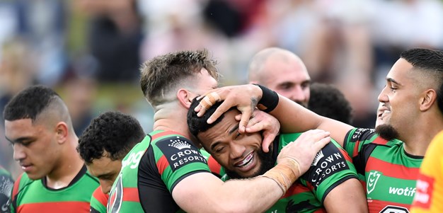 Ruthless Rabbitohs in sight of top four after thumping Warriors