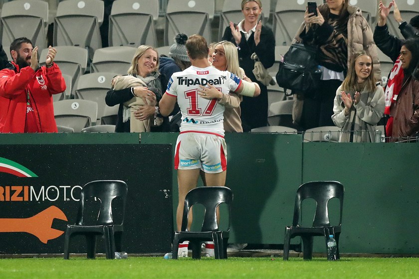 Jack de Belin's family is a key factor when determining his future.