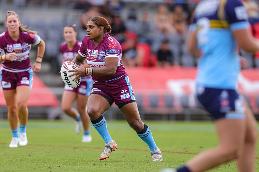 PNG Orchids forward Sareka Mooka was part of the premiership winning Mackay Cutters team in 2024.