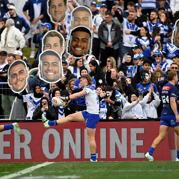 'Never seen anything like it': Bulldogs fans ready to party like it's 1995