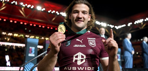 'I don't know what to say': Carrigan claims Wally Lewis medal