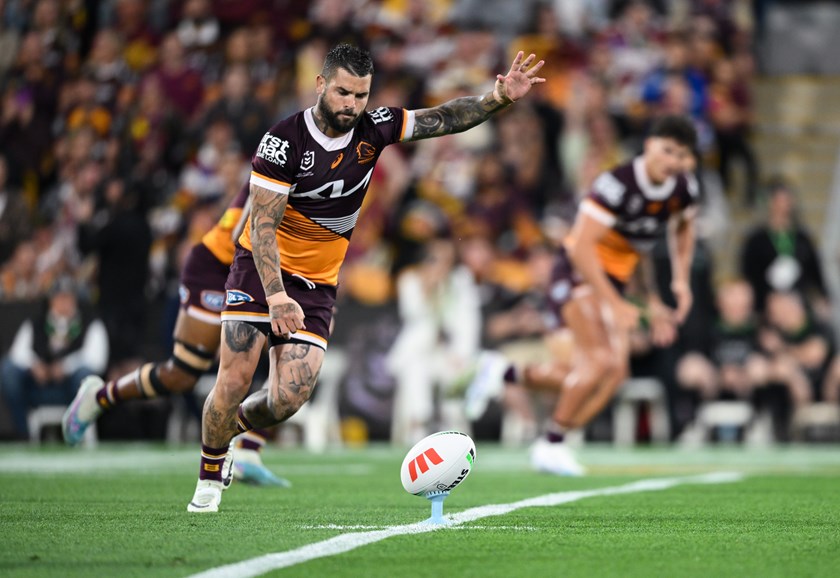 Adam Reynolds in action for Brisbane.