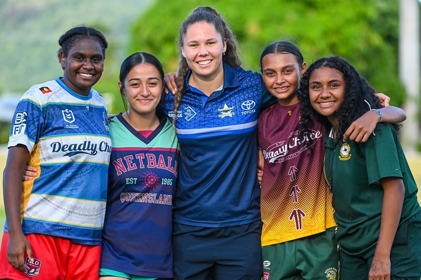 North Queensland Cowboys playmaker Tahlulah Tillett