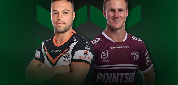 Wests Tigers v Sea Eagles: Bula handed debut; Schuster, Garrick locked in