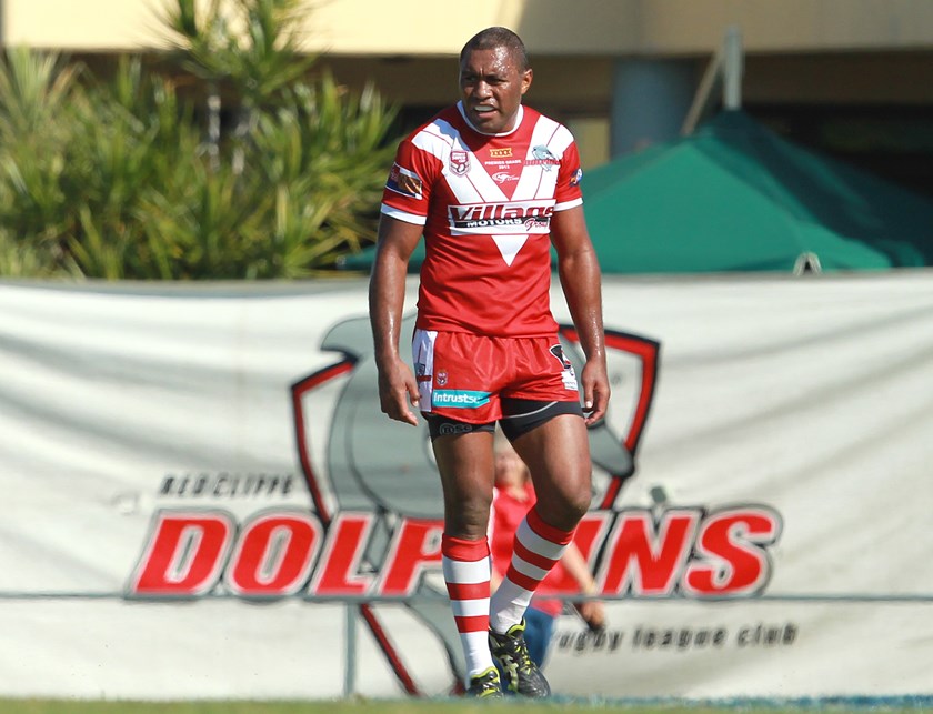 Petero Civoniceva returned to Redcliffe Dolphins for the 2013 season after retiring from the NRL.