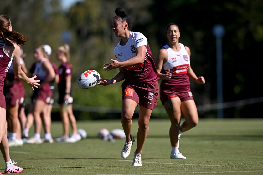 Maroons winger Emmanita Paki preparing for Women's State of Origin III