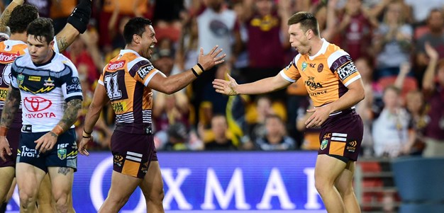 Freakish bounce gifts Broncos lead