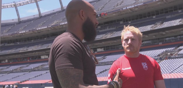 James Graham meets Tim Howard