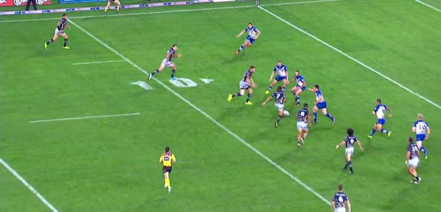 Rd 10: Bulldogs v Cowboys - No Try 9th minute