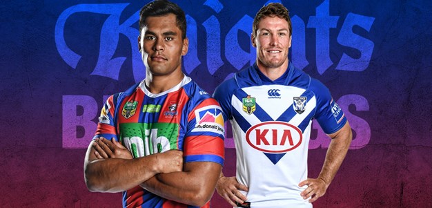 Knights v Bulldogs - Round 16