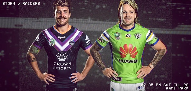 Storm v Raiders - Round 20