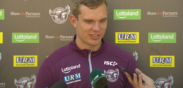 Manly support Barrett’s halftime walkout