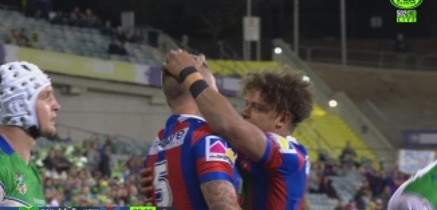 Rd 25: TRY Shaun Kenny-Dowall (27th min)