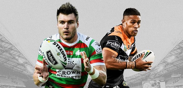 Rabbitohs v Wests Tigers - Round 25