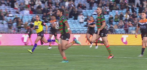 Johnston crosses as Rabbitohs run riot