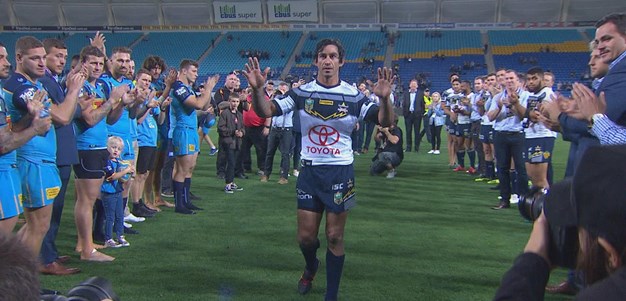 Thurston's guard of honour