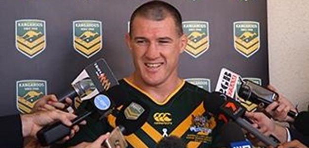 Kangaroos Media: Paul Gallen