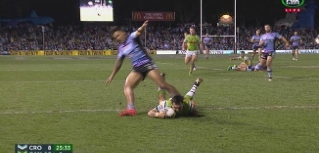 Rd 22: TRY Jordan Rapana (26th min)