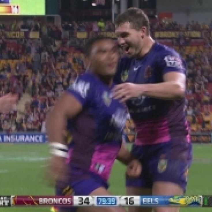 Rd 23: TRY Tevita Pangai Junior (80th min)