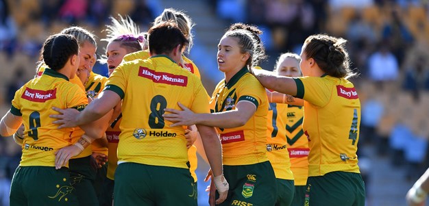 Match Highlights: Kiwi Ferns v Jillaroos, 2018