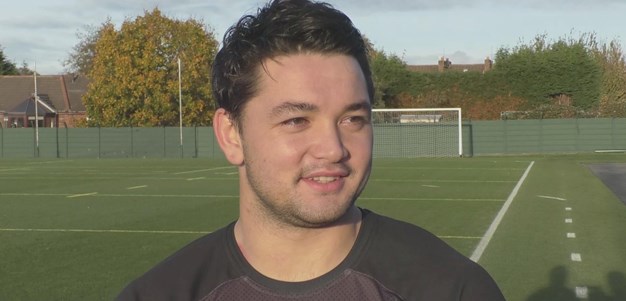 Brandon Smith enjoying England experience