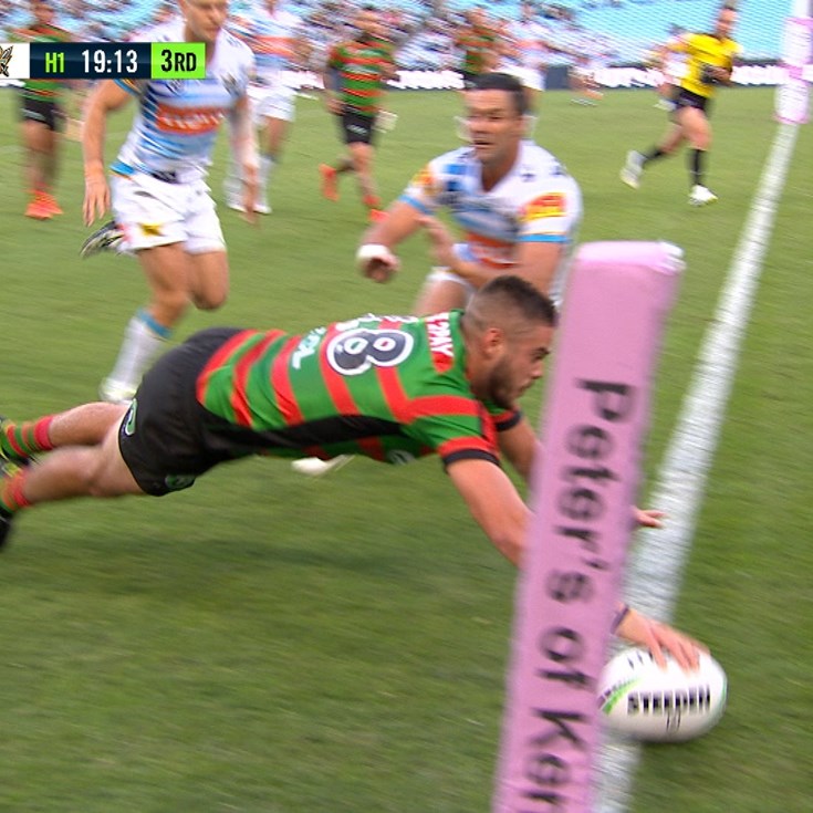 Allan scores first try in NRL