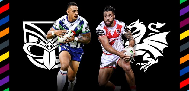 Warriors v Dragons - Round 9