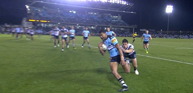 Mulitalo gets over for his first NRL try