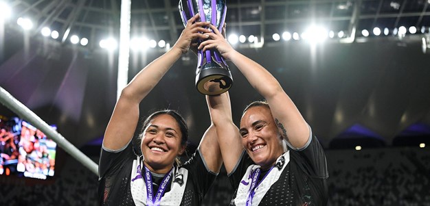 Kiwi Ferns after another scalp before returning home