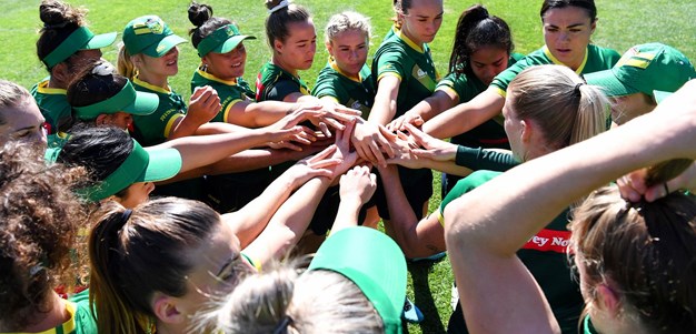 Inside the Jillaroos camp