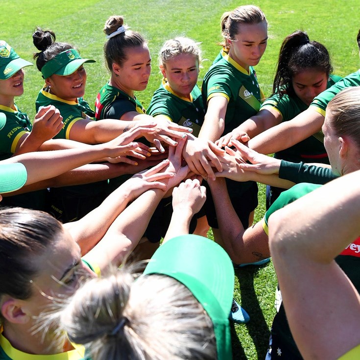 Inside the Jillaroos camp