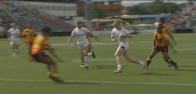 Tara-Jane Stanley scores first for England