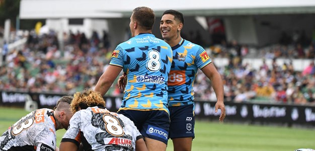 Match Highlights: Titans v Wests Tigers